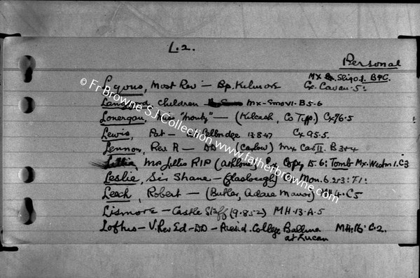 FR BROWNES INDEX